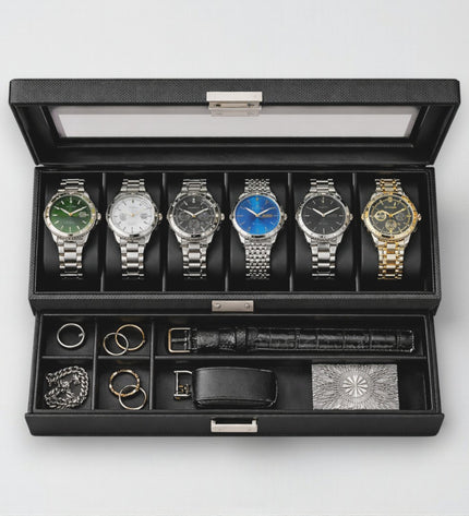 Uhrenhalter mit 6 Fächern