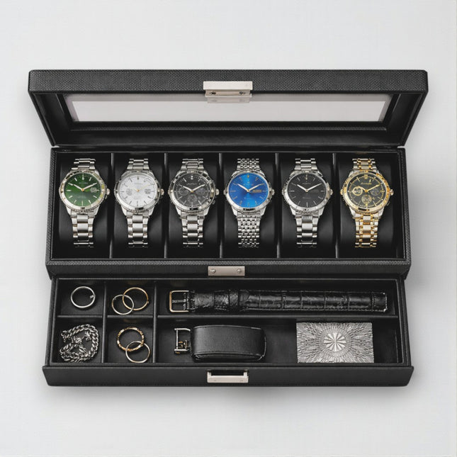 Uhrenhalter mit 6 Fächern