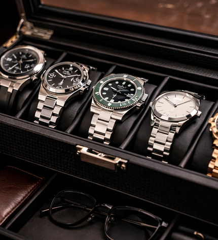 Uhrenhalter mit 6 Fächern