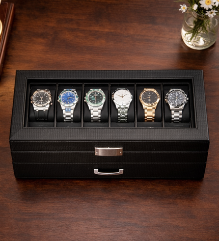 Uhrenhalter mit 6 Fächern