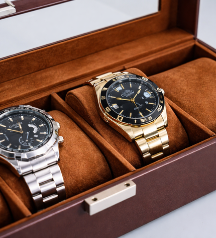 Uhrenorganizer mit 6 Fächern