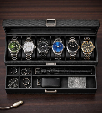 Uhrenhalter mit 6 Fächern