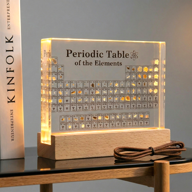 Periodensystem mit realen Elementen